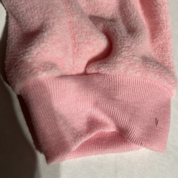 Carter’s super soft velour hooded warm-weather onesie 12m - Picture 7 of 8